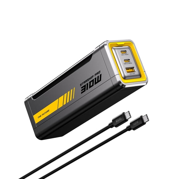 Batería externa AOHI 310 W PD3.1 20000 mAh con 2 puertos USB-C de 140 W