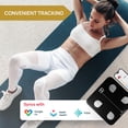 thumbnail image 3 of Báscula inteligente de grasa corporal INEVIFIT, analizador de composición corporal digital con Bluetooth de alta precisión para baño. Mide grasa corporal, agua, masa muscular, masa ósea y más para un, 3 of 5