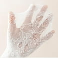 thumbnail image 5 of CoCozhu 3 Pairs Women's Cottagecore Fishnet Floral Lace Transparent Socks Balletcore Coquette Sheer Mesh Ruffle Slouch Socks, 5 of 7
