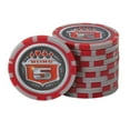 thumbnail image 4 of Fat Cat 55-0655 Bling Texas Hold Em 500 Count Clay Poker Chip Set w/ Case, 4 of 8