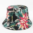 thumbnail image 4 of Sombreros de verano con protección solar, sombrero de pescador con flores para exteriores, gorra de pescador, sombrero de mujer, 4 of 4