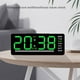 thumbnail image 4 of Reloj electrónico para muebles de oficina en casa, reloj despertador digital multifuncional, reloj LED con pantalla de fecha y temperatura, reloj electrónico, 4 of 6