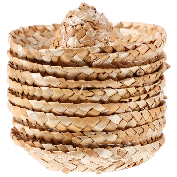 unbranded  8 Pcs Mini Sombrero Crafts DIY Decoration Creative Accessory