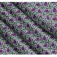 thumbnail image 3 of Soimoi Cotton Voile Fabric Leaves & Floral Artistic Printed Fabric 1 Yard 42 Inch Wide, 3 of 7