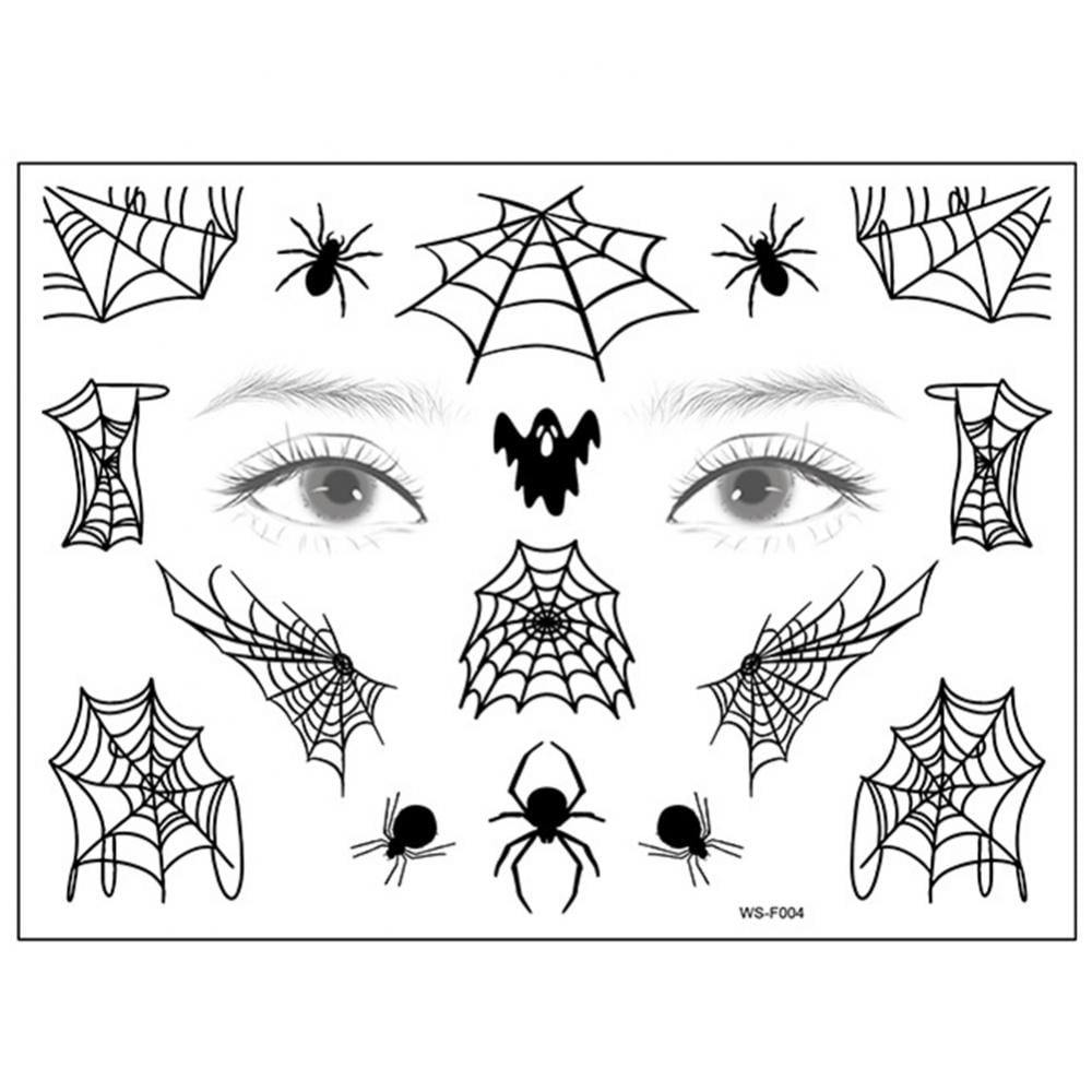 Spider Web Tattoo Outline