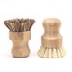 thumbnail image 4 of Cepillos para fregar platos de bambú, juego de cepillos para platos de bambú Bubble Up con bandeja para cepillos, sartén/maceta, sisal natural + cerdas de coco, juego de 2, 4 of 5