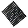 thumbnail image 2 of maskred Eye Face Rhinestone Self Adhesive Stickers Makeup DIY Costume Accessory Type 5 1Set, 2 of 6