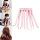 thumbnail image 5 of Rizadores Herramienta para peinar el cabello Rizos nocturnos para dormir Cabello sin dañarlo Rosa para cabello largo, 5 of 9