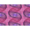 thumbnail image 1 of Ahgly Company Machine Washable Indoor Rectangle Transitional Medium Violet Red Pink Area Rugs, 4' x 6', 1 of 7