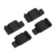 thumbnail image 1 of 4 Piezas Cerradura Puerta Kit Tope Goma Repuesto Incluye Absorción Golpes Compatible con Modelos W123 W126 240D 280E 300D Adecuado para Reparación, 1 of 9