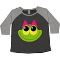 thumbnail image 3 of Inktastic Frog Face Girl Women's Plus Size T-Shirt, 3 of 5