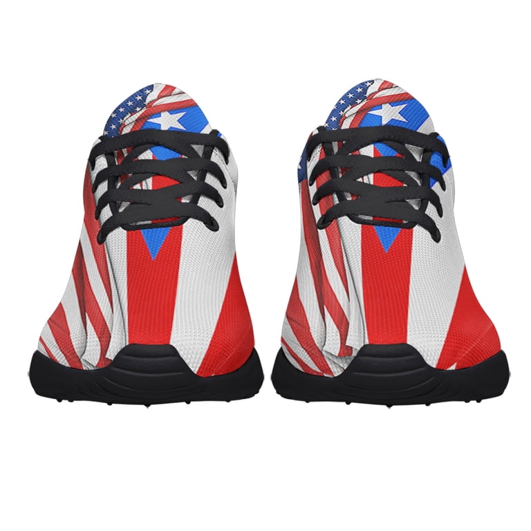 Puerto Rican American flag Shoes Sneakers Black Size 11.5  display picture 3