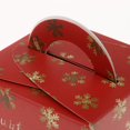thumbnail image 3 of GUOOL 10 Pcs Boîtes de Bonbons de Noël 3,5 Pieds' X 3,5 Pieds' 4,7 Pieds' Flocons de Neige Rouges, 3 of 9