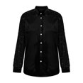 thumbnail image 5 of Laqbezok Women's Sequin Long Sleeve Button Down Velvet Shirt Sparkly Party Blouse Shiny Glitter Patchwork Luxury Fashion Outfit, 5 of 9