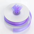 thumbnail image 1 of Efavormart 7/8" Organza Satin Center Ribbons For Gift Package Wrapping, Hair Bow Clips & Accessories Making, Crafting  -Lavender, 1 of 1