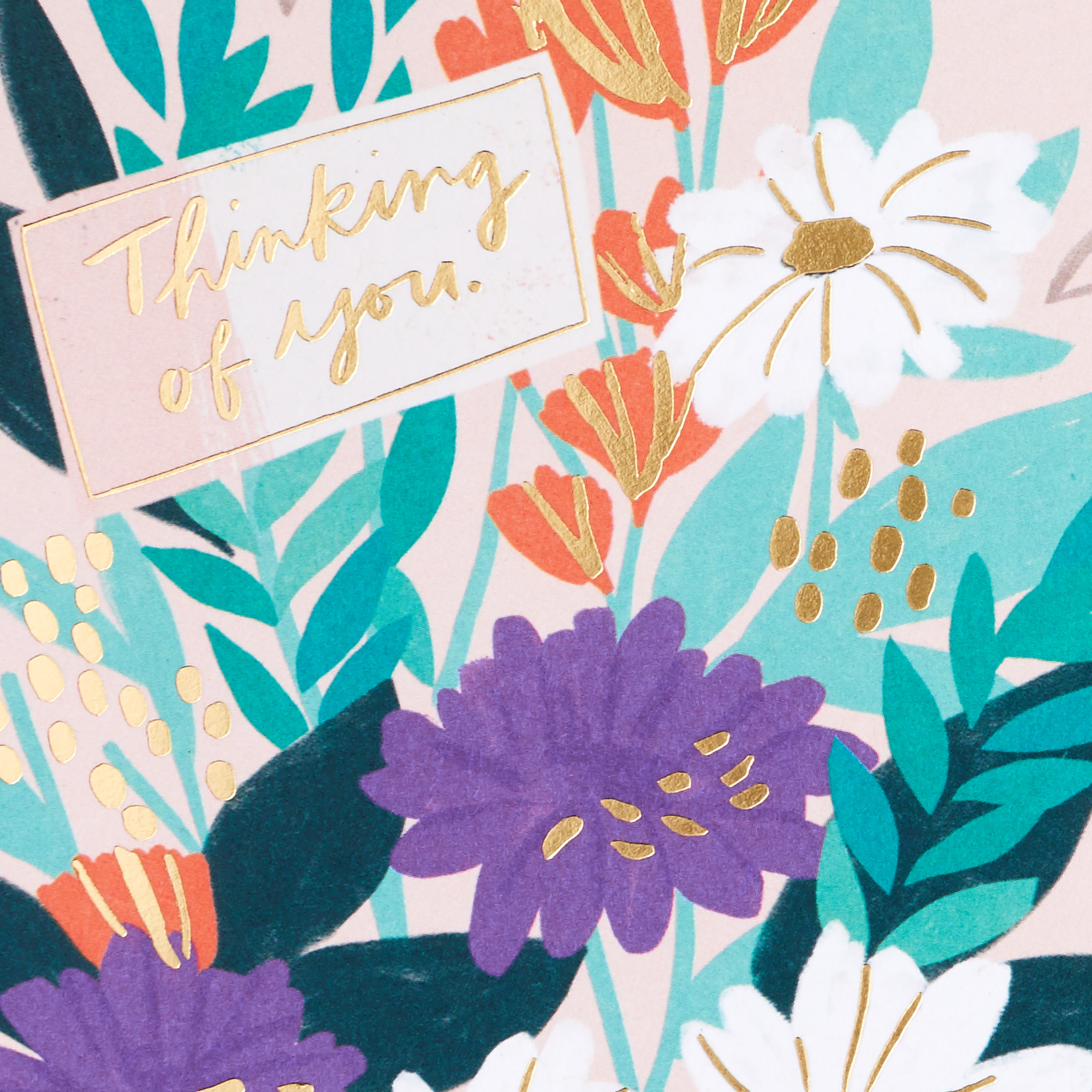 Hallmark Just Because Thinking of You Card (Flower Bouquet)