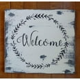 thumbnail image 2 of "Family - Welcome - Gather" Sign Stencil by Designer Stencils (10 mil plastic), 2 of 2