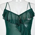 thumbnail image 6 of Night Gowns for Woman Mesh Pajamas Suspender Pajamas Home Clothing Sleepwear Green L, 6 of 9