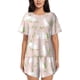 thumbnail image 1 of Balery Rabbit Conjunto de Pijama para Mujer con Estampado, Dos Piezas de Manga Corta y Shorts, Ropa de Dormir Suave con Cuello Redondo y Bolsillos-Large, 1 of 6