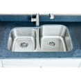 thumbnail image 5 of Wells Sinkware CMU3221-79-16 32 in. 16 Gauge Undermount 40-60 Double Bowl Stainless Steel Kitchen Sink, 5 of 5