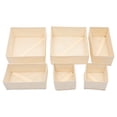 thumbnail image 1 of 6pcs Sock Underwear Organizers Underwear Storage Boxes Socks Organizer, 1 of 5