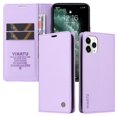 thumbnail image 1 of Funda para iPhone 11 Pro Estuche de Cuero PU Tipo Cartera con Ranuras para Tarjetas y Cierre Magnético, 1 of 5