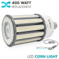 thumbnail image 3 of Luxrite 80W/100W/120W LED Corn Light Bulb, 400W HID Equivalent, 3 Color Selectable, Up to 17500 Lumens, E39 Base, 3 of 7