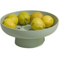 thumbnail image 1 of onefitow Fruit bowl Fruit Basket Multifunctional Drain Fruit Snack Cake Storage Rack Living Room Dining Table Fruit Stand (green), 1 of 8