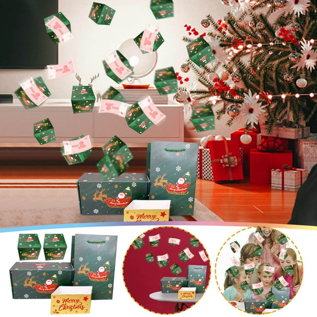 Iumwxz Room Decor Surprise Box Gift Box—Creating Most Surprising Gift,Red Envelope Bouncing Romantic Gift Box Home Wall Decor Easter A Paper Today Discount