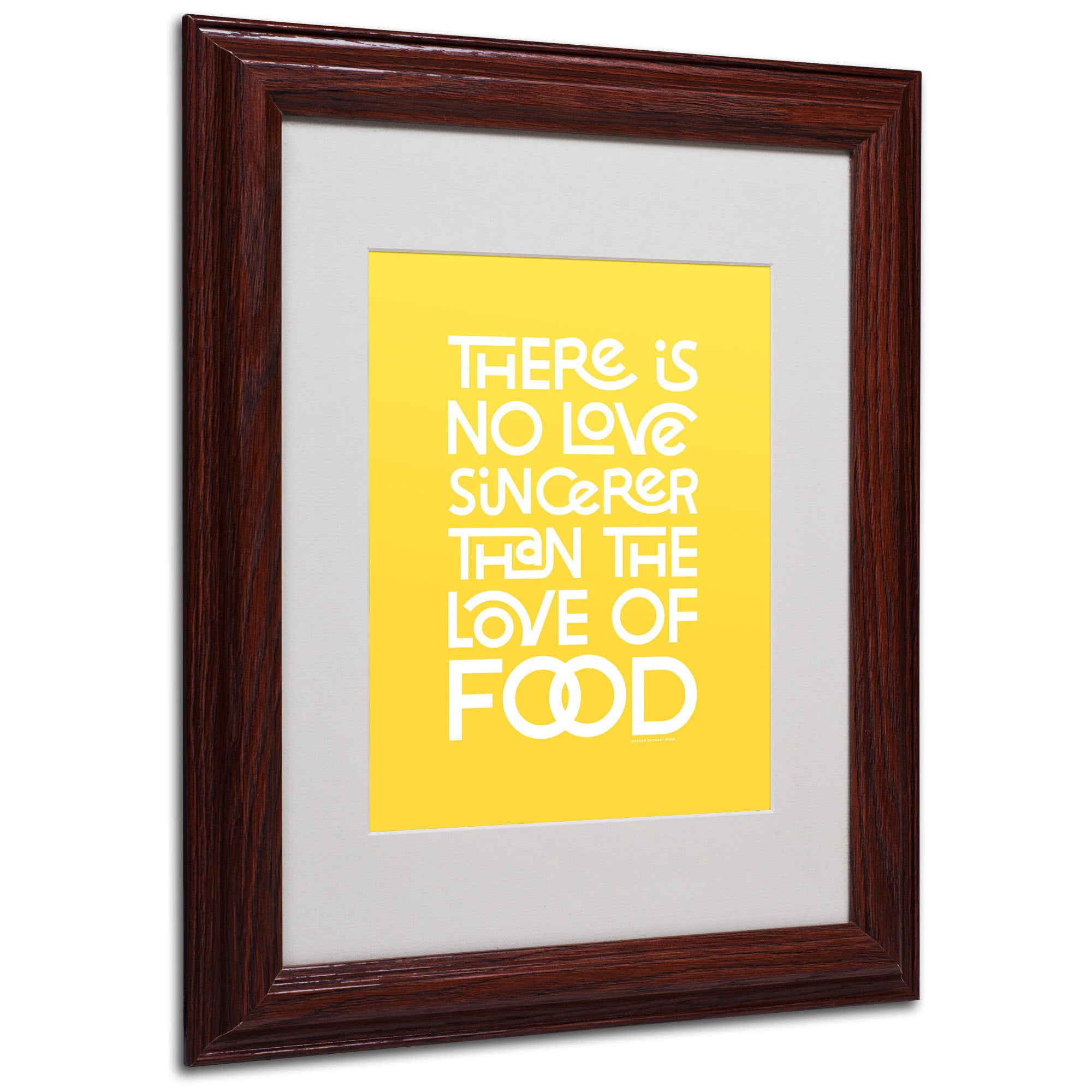 Trademark Fine Art "Sincere Love of Food V" Canvas Art by Megan Romo, Wood Frame