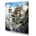 thumbnail image 2 of Designart "Majestic Guardians of Fortresses VII" Cityscapes Canvas Art Print, 2 of 5