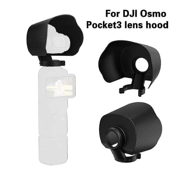 For DJI OSMO Pocket 3 Lens Hood Sunshade Cover Anti-Glare Protective Case Gimbal Guard Lens Cap Camera Accessories