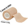 thumbnail image 2 of Self Adhesive Mesh Bandage for Finger and Wrist Protection, Sports Elastic Adhesive Bandage, Used for Emergency Treatment of Sports Injuries, Strains, Joint Sprains, and Swelling (Skin Color). One, 2 of 5
