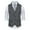Gray, variant on Odeerbi Blazer for Men Herringbone Tweed Suit Vest Vintage Lapel Vest Men Coat Gray