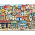 thumbnail image 1 of 500-Piece Jigsaw Puzzle — (Large Pieces), Gift for Adults, Seaside Village Series.,Multicolor, 1 of 5