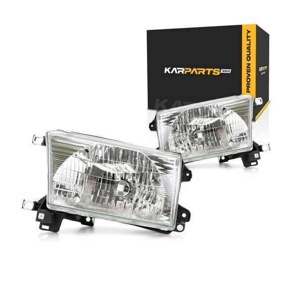 For 1999-2002 Toyota 4Runner Headlight Driver and Passenger Side Bulbs Included TO2502128 TO2503128 | 81150-35300, 81110-35320