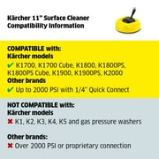 Karcher Surface Cleaner, Pressure Washer, 1/4 Quick-Connect - 2000 PSI