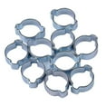 thumbnail image 2 of LOVIVER 5x28-31MM DOUBLE EAR CLIPS ,O CLAMP ,ZINC PLATED STEEL ,10 PACK, 2 of 8