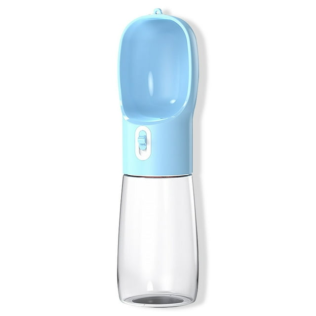 relayinert Distributeur d'Eau pour Animaux Étanche Petit Distributeur de Lait Bol Alimentaire Outil d'Alimentation Extérieur Récipient Tasse Fournitures Randonnée Tasse d'Eau Bleue
