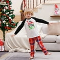 thumbnail image 6 of Odeerbi Matching Family Christmas Pajamas Sets Xmas Family Home Wear Sets 2024 Casual Printed Top with Bottom Outfits Loungewear Sleepwear Jammies for Kids, 6 of 6