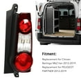 thumbnail image 3 of Right Tail Light, Brake Turn  Light 9677205480 Durable ABS Housing  for Berlingo Mk2 Van, 3 of 8