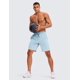 thumbnail image 3 of Shorts CRZ YOGA para Hombre 2 en 1 para Correr 23 cm Secado Rápido con Forro, 3 of 5