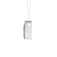 thumbnail image 4 of Natural Rose Quartz Pear Shape Pendant Necklace in Sterling Silver for Women with 18-inch Adj. Chain, January Birthstone Jewelry for Her Birthday, Wedding Anniversary, Christmas, Mothers Day, 4 of 6