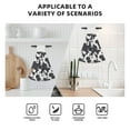 thumbnail image 4 of Yiaed Black And White Sheeps Print Coral Velvet Wipes Absorbent Wipes Cleaning Cloths Household Table and Dish Wiping Cloths, 4 of 7