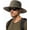 Green, variant on Mens Bucket Sun Hat UPF 80+ Wide Brim Hiking Fishing Beach Outdoor Hats