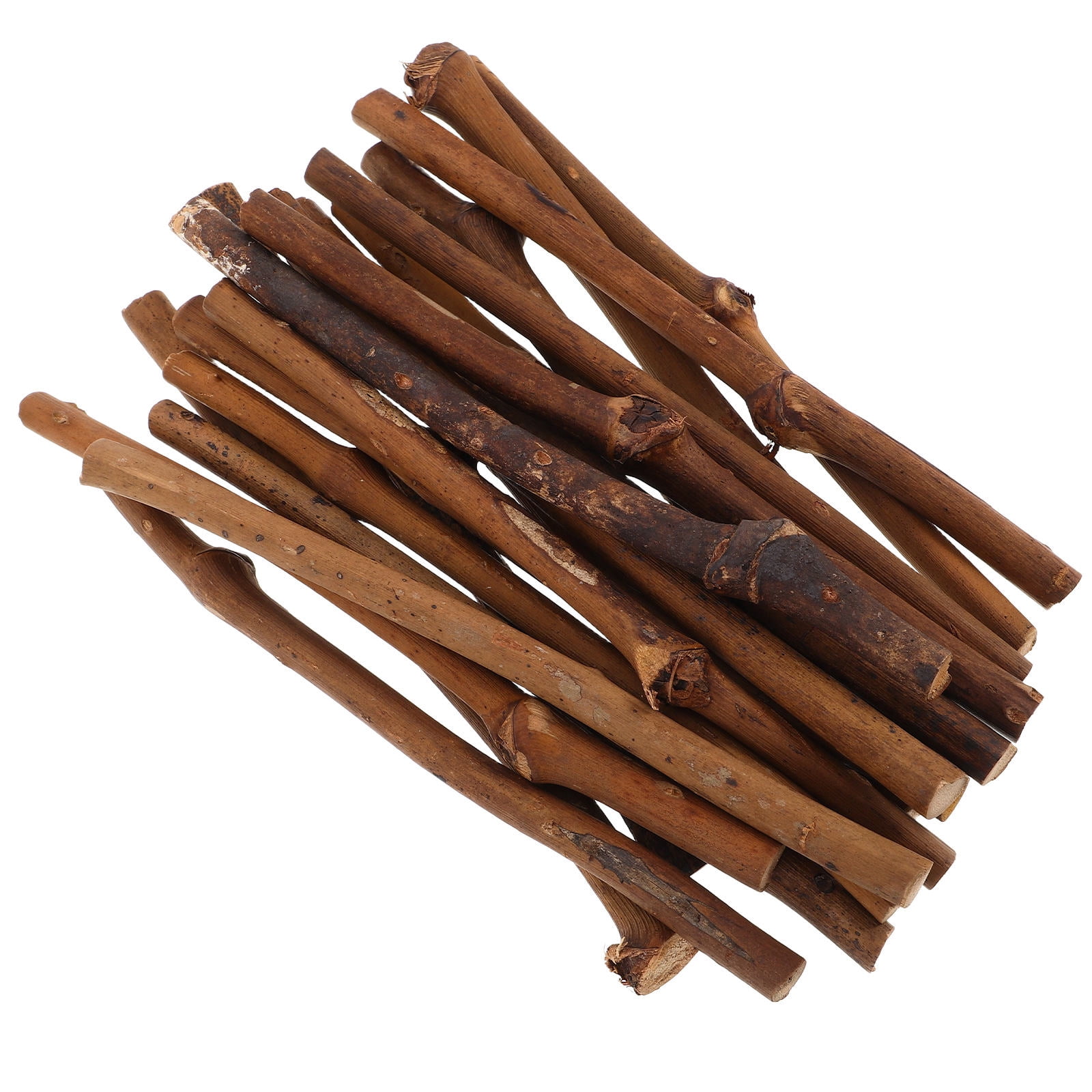 FRCOLOR  20 Pcs DIY Crafts Sticks Dowel Vine Branch Decoration Natural Twigs Holiday