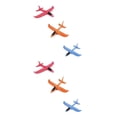 thumbnail image 2 of Kenally Niños 48cm Lanzamiento manual Epp Foam Glider Doble agujero Empennage Niños Elevándose en círculos Modelo Avión de juguete color al azar 2piezas Kenally CBP059533, 2 of 6