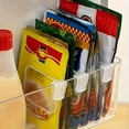 thumbnail image 4 of Adjustable Snap-On Fridge Divider Organizer – Food-Grade Plastic Shelf Separators for Refrigerator Space-Saving, Easy to Install, 4 of 7