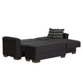 thumbnail image 2 of Ottomanson Origins Pro Upholstered Storage Ottoman, Black, 2 of 3