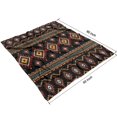 thumbnail image 4 of Flannel Boho Striped Quilted Throw - Luxuriously Soft & Warm 50x60in Blanket, Perfect for Bed Couch Sofa - Lightweight, Vintage Abstract Design, 4 of 5